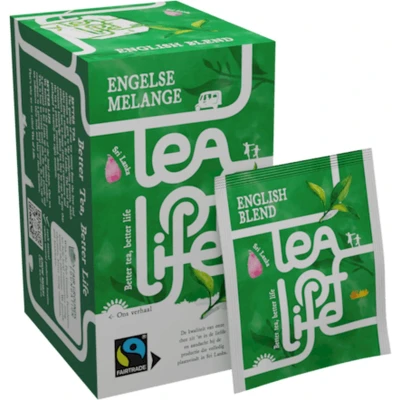Afbeelding van Tea of Life English Blend 100 x 1.5 gram
