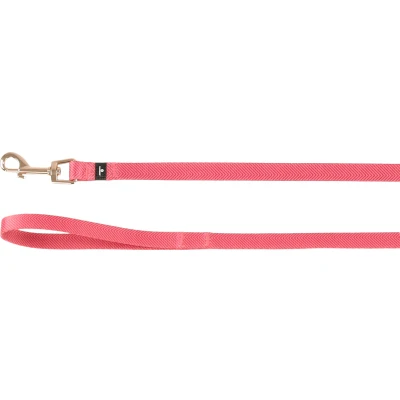 Afbeelding van Flamingo Noekie hondenriem Rose S 120cm x 15mm Karabijnhaak met glanzende nikkel coating