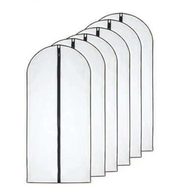 Afbeelding van Kledinghoezen 6pcs Transparant Stofdichte Tassen Beschermen Jurken Jassen Shirts Rokken En Meer (60x100cm)