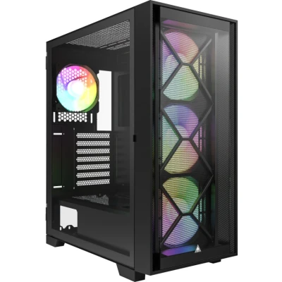 Afbeelding van Montech AIR 1000 Premium Midi Tower Tempered Glass Zwart