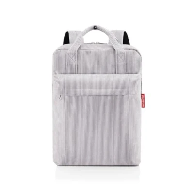 Afbeelding van Reisenthel Allday Backpack M Rugzak 15L Cord Lichtgrijs