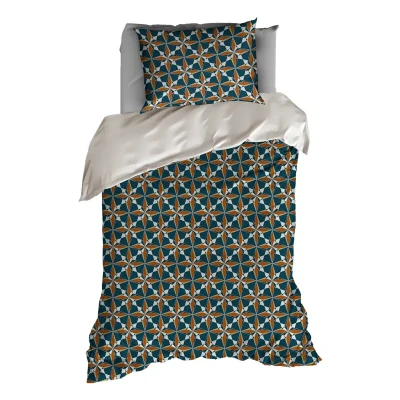 Afbeelding van Dekbedovertrek De Witte Lietaer Judith Cream Flanel 140 x 200 / 220 cm 1 Persoons