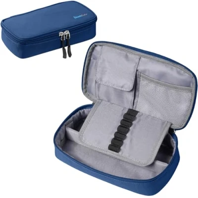 Afbeelding van SharkByte Potlood CASE Style 002, Blauw, Tas Organizer