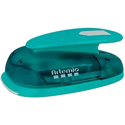 Afbeelding van Artemio Jumbo Lever Punch 3&quot; Label Klassiek, Groen