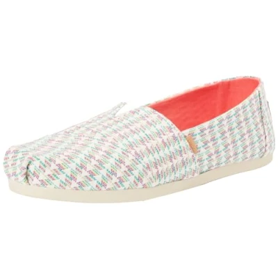Afbeelding van TOMS Alpargata CloudBound Loafer Flat, Multi driehoek geweven, 6 UK, 38.5 EU