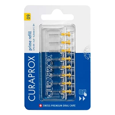 Afbeelding van Curaprox Interdentale Rager Prime Navulling CPS 09 Geel 4,0mm 8 stuks