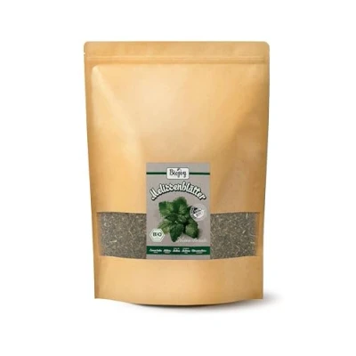 Afbeelding van Biojoy BIO Citroenmelissebladeren thee (500 g), gedroogde en gesneden, citroenmelisse zonder additieven (Melissa officinalis)