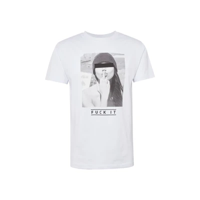 Afbeelding van Mister Tee F#?KIT Heren T shirt S Wit