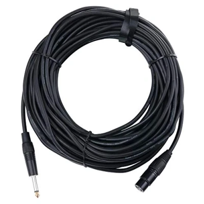 Afbeelding van Pronomic Stage XFJ 20 microfoonkabel XLR/klink 20m zwart