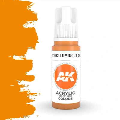 Afbeelding van Luminous Orange Acrylic Modelling Colors 17ml AK11082