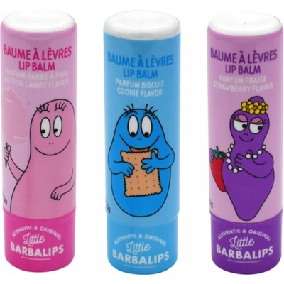 Afbeelding van Barbapapa Lippenbalsem 3 stuks Aardbei, Koekjes en Candy