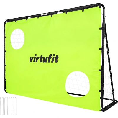 Afbeelding van VirtuFit Voetbaldoel met Doelwand Voetbal Goal 215 x 150 76 cm