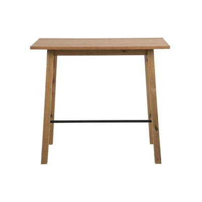 Afbeelding van Leen Bakker Bartafel Liden Eikenkleur 105x117x58cm Sta Bruin Hout