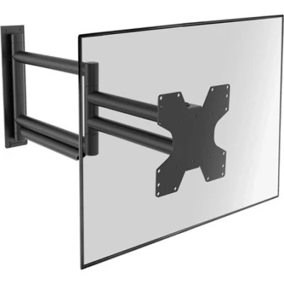 Afbeelding van Cavus WMV9050 Draaibare Design Tv Muurbeugel Ophangbeugel voor 26 65 inch max 25 kg Premium Turn Extra Long 80mm Reach Zwart