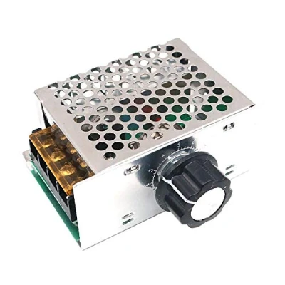 Afbeelding van Fasizi AC 220V 4000W High Power SCR Elektronische Spanningsregelaar Gouverneur Dimmer Thermostaat Snelheidsregelaar