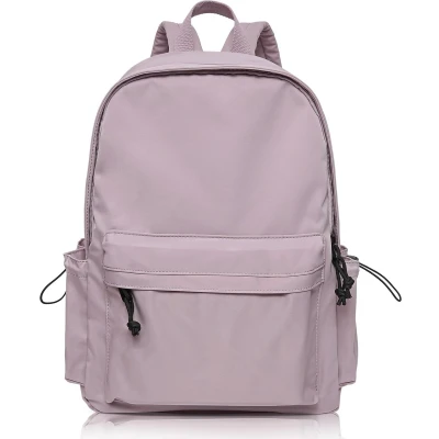 Afbeelding van Inovra ® Schoolrugzak voor dames, 15 inch laptoprugzak, schoolrugzak, meisjes tieners met laptopvak, waterdichte schooltas, dagrugzak, elegant school, universiteit, reizen, werk, paars,