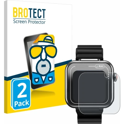 Afbeelding van BROTECT Antireflecterende schermbeschermer mat, Smartwatch beschermfolie, Grijs