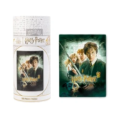 Afbeelding van Grupo Erik Puzzel Harry Potter: The Chamber Of Secrets Legpuzzel 500 Stukjes 61 x 45,7 cm Inclusief geschenkverpakking en poster