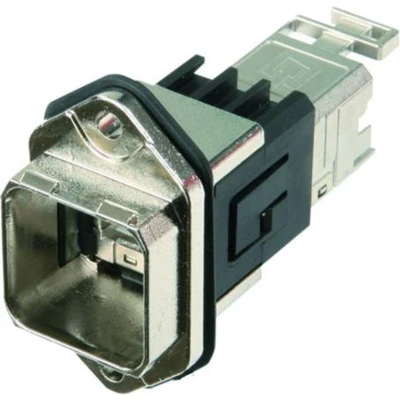 Afbeelding van Telegärtner J80020A0011 RJ45 flensset variant 14 Chassisbus, inbouw Aantal polen: 8P8C Metaal 1 stuk(s)