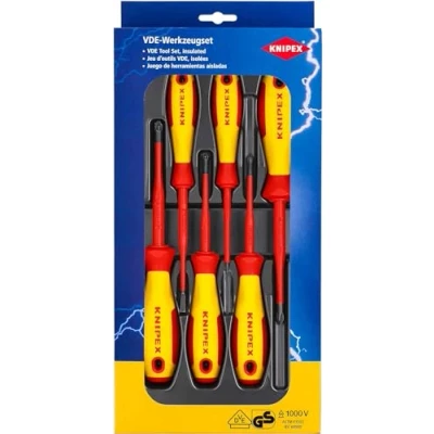 Afbeelding van Knipex schr dr set greepuitvoering 2 componenten 00 20 12 v04