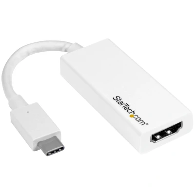 Afbeelding van StarTech.com USB C naar HDMI adapter Type video converter wit