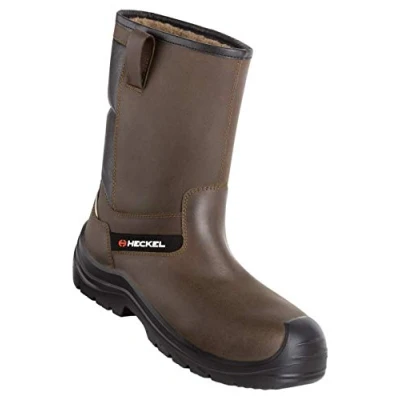 Afbeelding van Heckel Suxxeed Offroad Sneeuwveiligheidslaarzen, werklaarzen S3 CI SRC, werkschoenen voor dames en heren, bruin/zwart, 43 EU