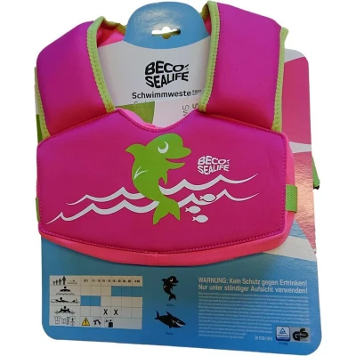 Afbeelding van BECO SEALIFE zwemvest Easy Fit, roze, voor kinderen 15 30 kg