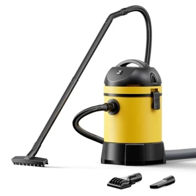 Afbeelding van Vijverstofzuiger zwembadstofzuiger modderzuiger vijverzuiger 1400W nat droog automatisch legen