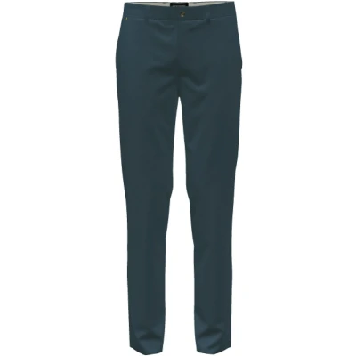 Afbeelding van Scotch &amp; Soda Essentials MOTT Super SLIM FIT Chino, Heren, Maat: 34x32, Harbour teal