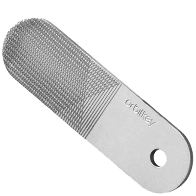 Afbeelding van Orbitkey Accessories 2.0 Nail File &amp; Mirror silver / charcoal