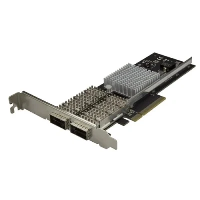 Afbeelding van StarTech.com 2 port PCI Express 40G QSFP+ Netwerkkaart, Intel XL710 Open Converged Adapter, PCIe 40Gb Ethernet Server NIC, 40GbE Glasvezel LAN Kaart, Dell PowerEdge HPE ProLiant (PEX40GQSFDPI)