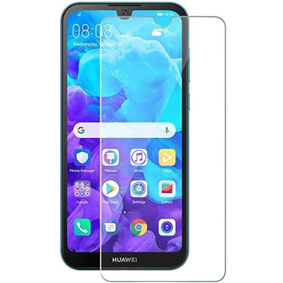 Afbeelding van Case2go Screenprotector voor Huawei Y5 2019 Tempered Glass Case Friendly Transparant