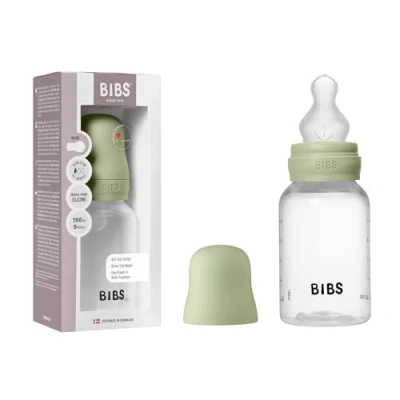 Afbeelding van Bibs Fles Slow Flow 150 ml Silicone Sage