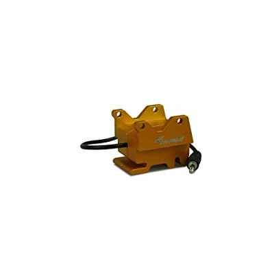 Afbeelding van Amewi 28371 elektronisch snelwisselsysteem voor graafmachines 1:14, CNC aluminium, Made in Germany, goud