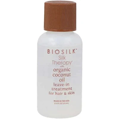 Afbeelding van Biosilk Silk Therapy with Organic Coconut Oil Leave in Treatment for Hair &amp; Skin 15 ml