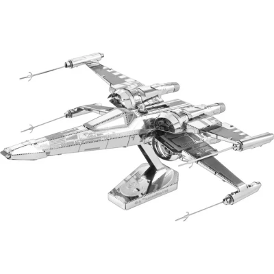 Afbeelding van Metal Earth Star Wars Poe Dameron&#039;s X Wing Fighter Metalen bouwpakket