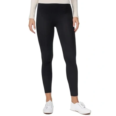 Afbeelding van Nur Die Katoenen leggings Relax &amp; Go comfortabele vrijetijdsbroek stretch katoen dames, zwart, M