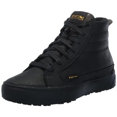 Afbeelding van TCX Street 3 2023 waterdichte dames motorschoenen, zwart goud, afmeting 36 voor vrouw