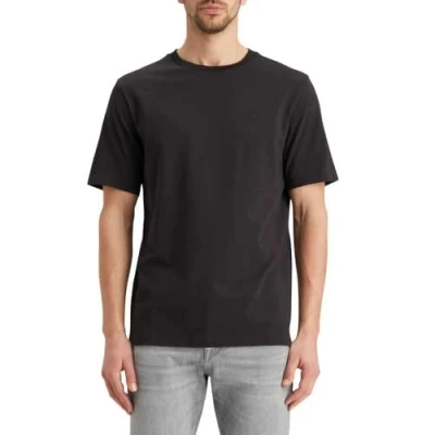 Afbeelding van Scotch &amp; Soda CORE LOGO Tshirt basic, Heren, Maat: Large, Black