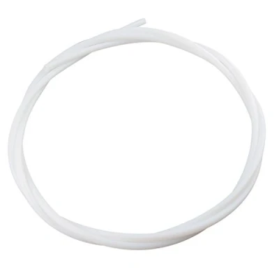 Afbeelding van HALJIA PTFE Teflon Bowdenbuis 4,0 mm ID 6,0 OD voor 3 filament compatibel met 3D printer RepRap Rostock Kosselr (wit).