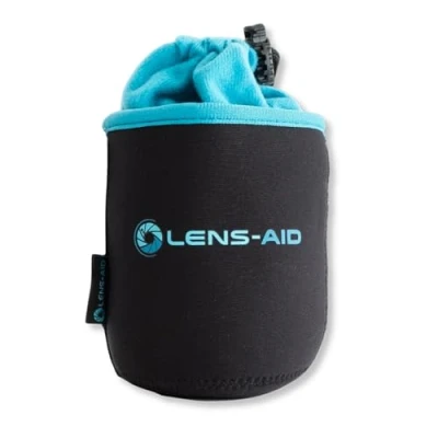 Afbeelding van lens AID Neopreen lenszak met fleece voering als set of individueel camera tas koker bescherming voor accessoires