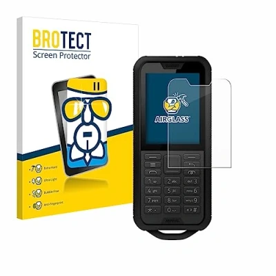 Afbeelding van BROTECT Screenprotector voor Nokia 800 Tough Folie Beschermfolie Beschermglas transparant