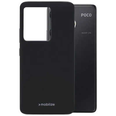 Afbeelding van Mobilize TPU Back Cover Zwart Poco F6
