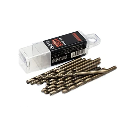 Afbeelding van Ferrcan Metalen boor HSS DIN338 M35 kobalt 3 7 mm (pak van 10 stuks) (4,5 mm)