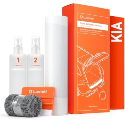 Afbeelding van Luxshield Bumperbescherming folie voor Kia Niro 2 (II) SG2 I 2022 2024: bumperbescherming, krasbescherming, lakbeschermingsfolie transparant