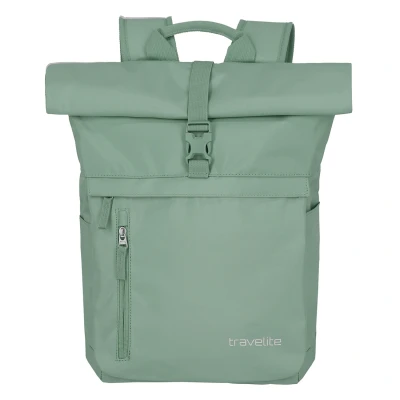 Afbeelding van Travelite Unisex Basics Rollup Rugzak (1 stuk), lichtgroen, 60 cm/35 Liter, Klassiek