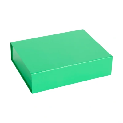Afbeelding van HAY Colour Storage S doos met deksel 25,5x33 cm Vibrant green