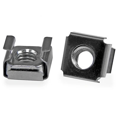 Afbeelding van StarTech.com 50 Stuks M6 Plaatmoeren voor Serverrack