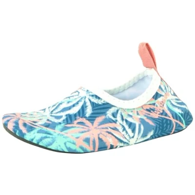 Afbeelding van Playshoes Unisex kinderen blotevoetenschoenen watersportschoenen, Palmen, 18/19 EU
