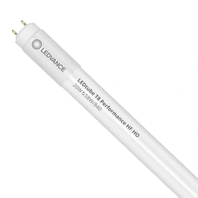 Afbeelding van ledvance ledbuis t8 hf performer g13 20w 3100lm 4000k cri80 mat ip20 dxl 27x1513mm 4099854025990